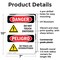 Signmission Safety Culture Sign, 7 in Width, Plastic, Rectangle, Bilingual OS-2PACK-DS-P-710-VS-1176 - alternate 7